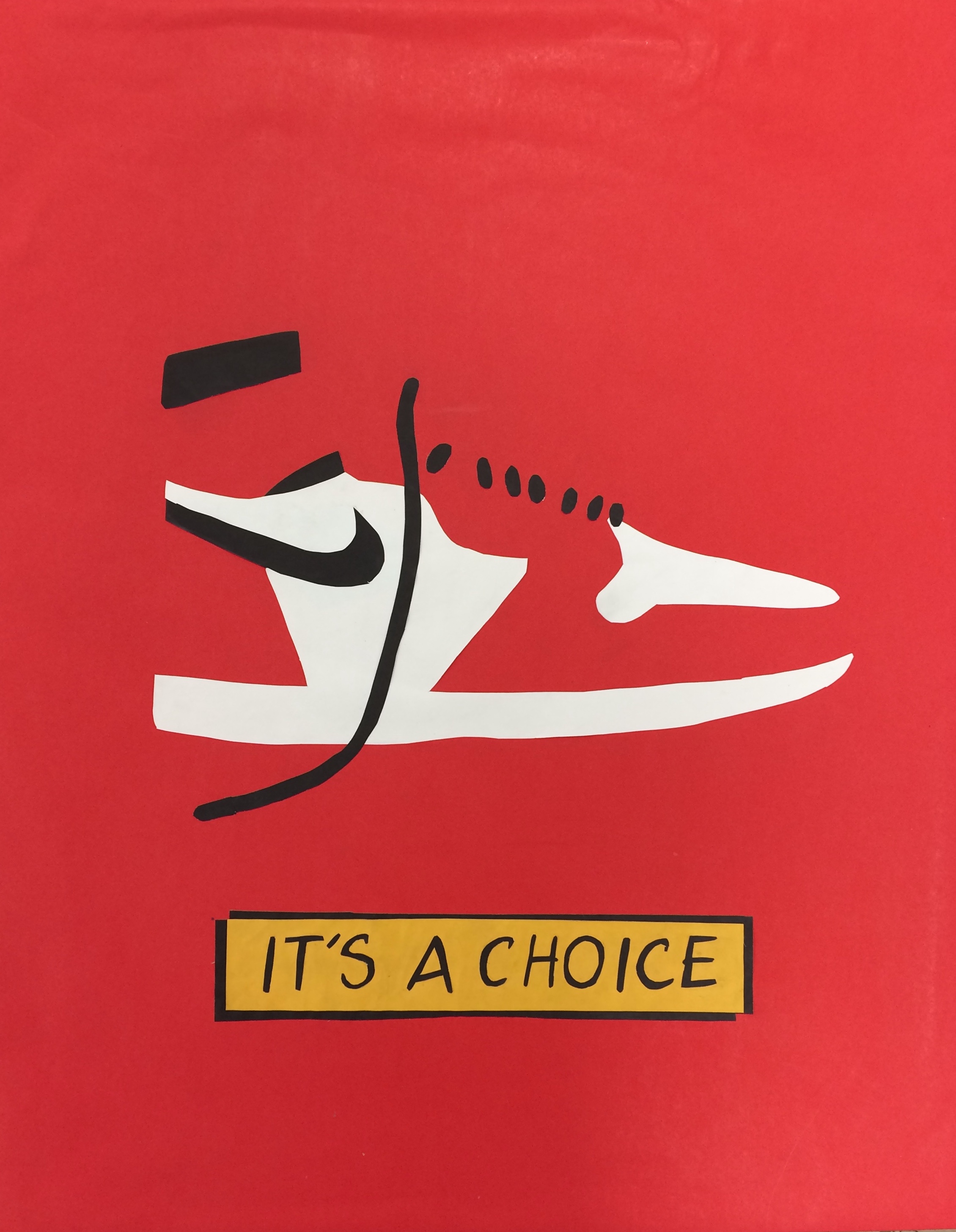 paper cut-out movie poster