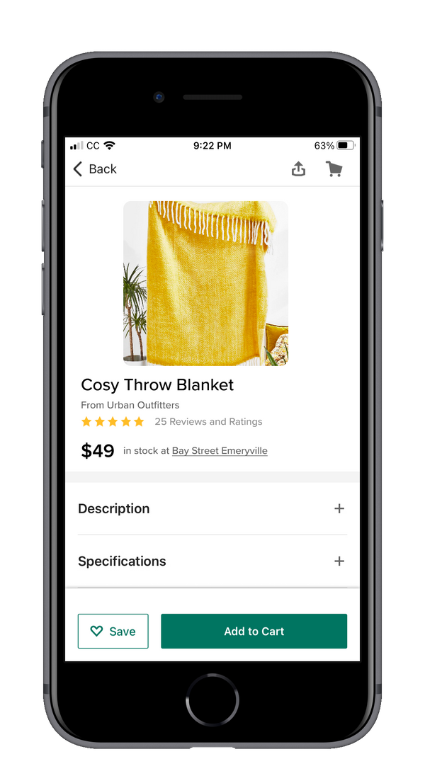 figma mockup of houzz prototype round 2