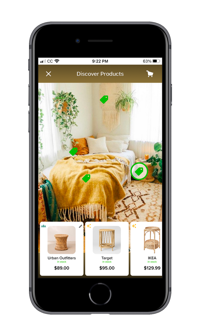 figma mockup of houzz contribution feature