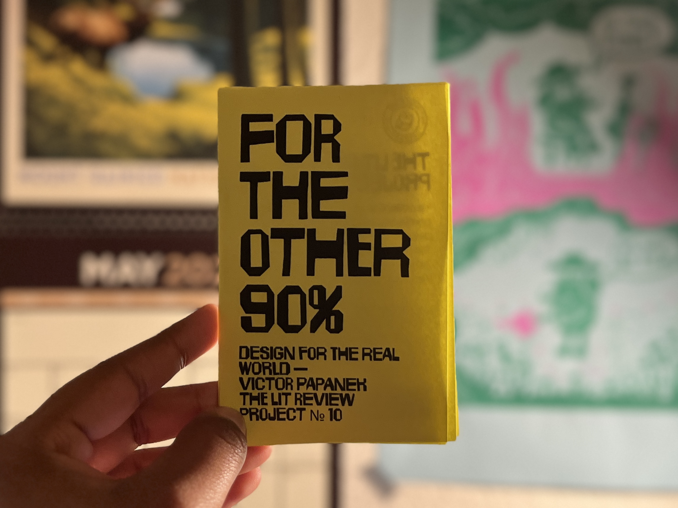 Design for the Real World zine cover