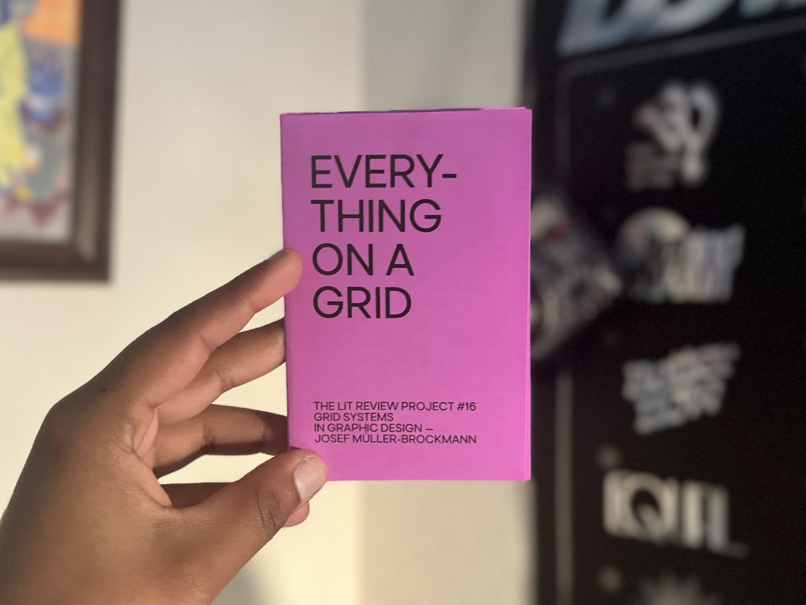 Grid Systems in Graphic Design zine cover