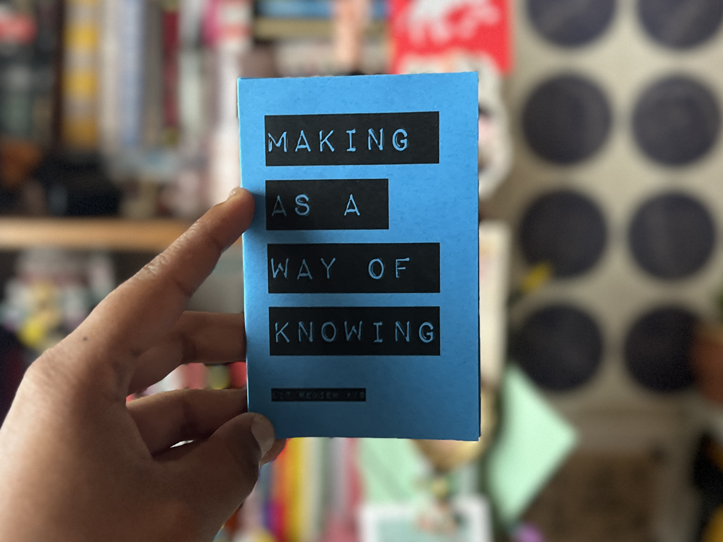 Design Anthropology zine cover