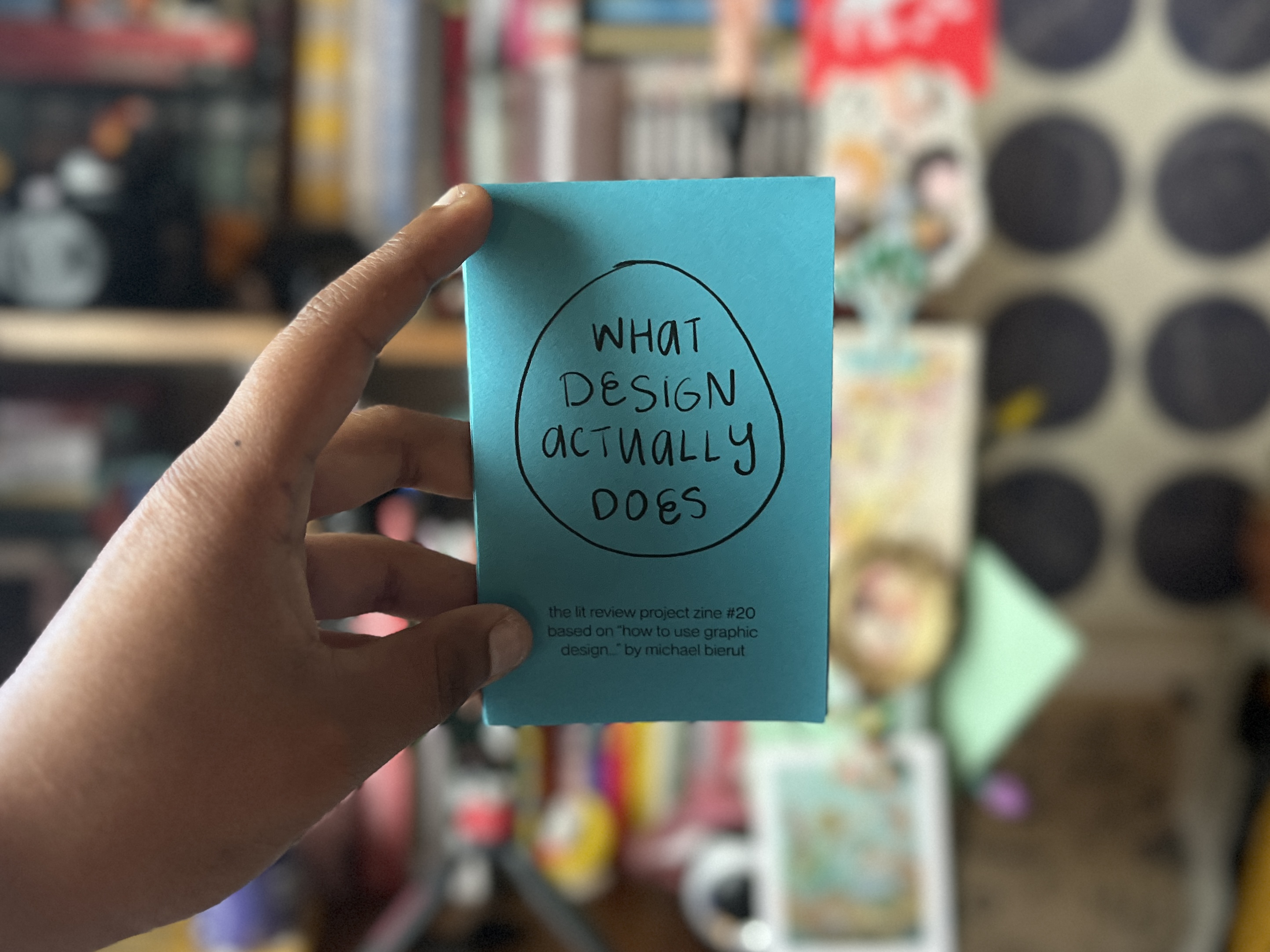 How to Use Graphic Design... zine cover