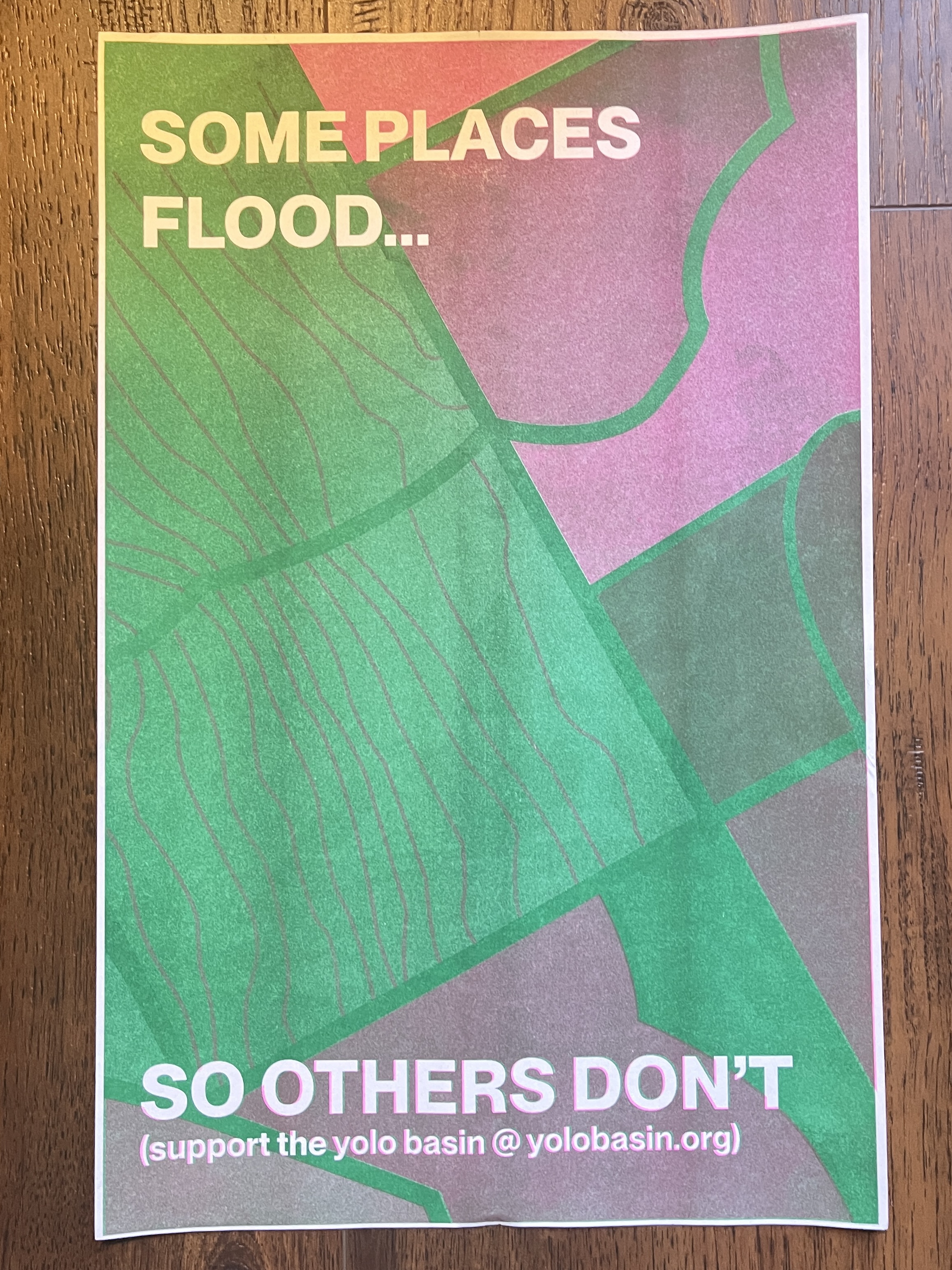 risograph poster series for the yolo basin